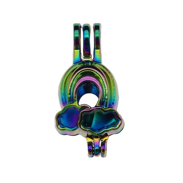 10pcs rainbow color cute rainbow pearl cage beads cage locket pendant essential oil diffuser diy locket jewelry for oyster pearl, Silver
10pcs rainbow color cute rainbow pearl cage beads cage locket pendant essential oil diffuser diy locket jewelry for oyster pearl, Silver