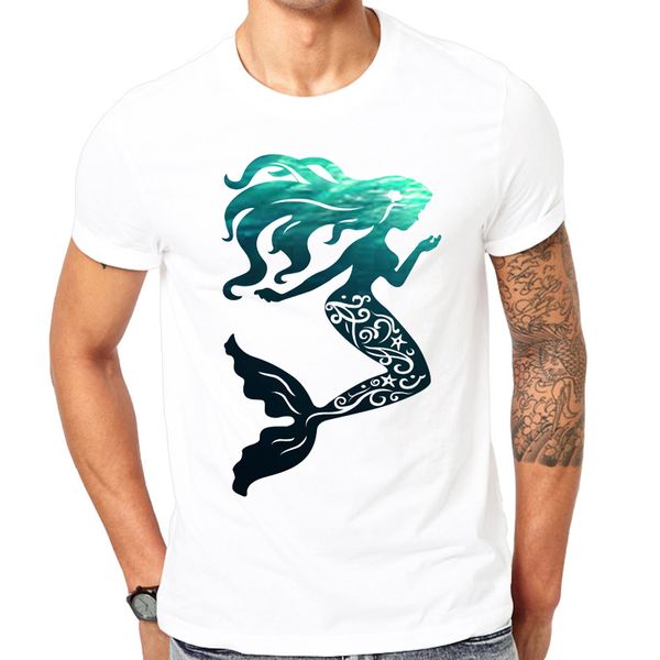 lasting charm new t-shirt man short sleeve fashion cool design printing casual o-neck men t-shirt mermaid rising to the surface, White;black
lasting charm new t-shirt man short sleeve fashion cool design printing casual o-neck men t-shirt mermaid rising to the surface, White;black