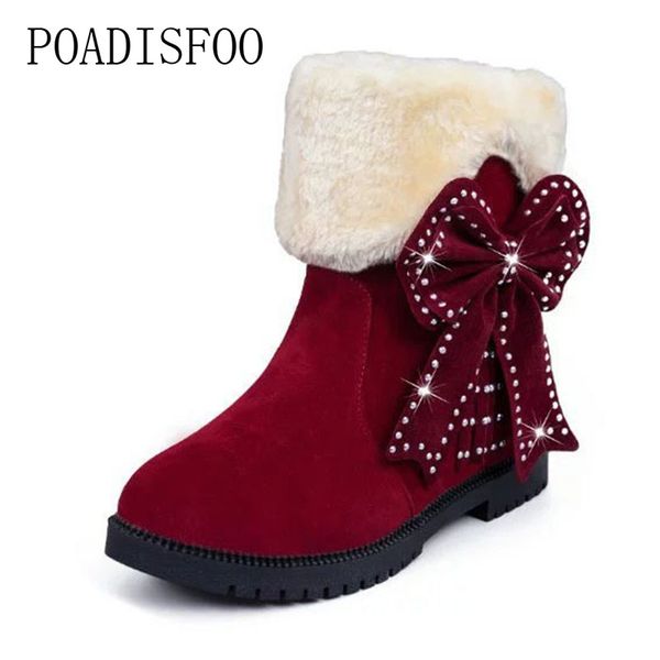 2018 new fashion snow boots low to help wear two women's boots korean bow warm student cotton shoes winter hx-52-1, Black
2018 new fashion snow boots low to help wear two women's boots korean bow warm student cotton shoes winter hx-52-1, Black