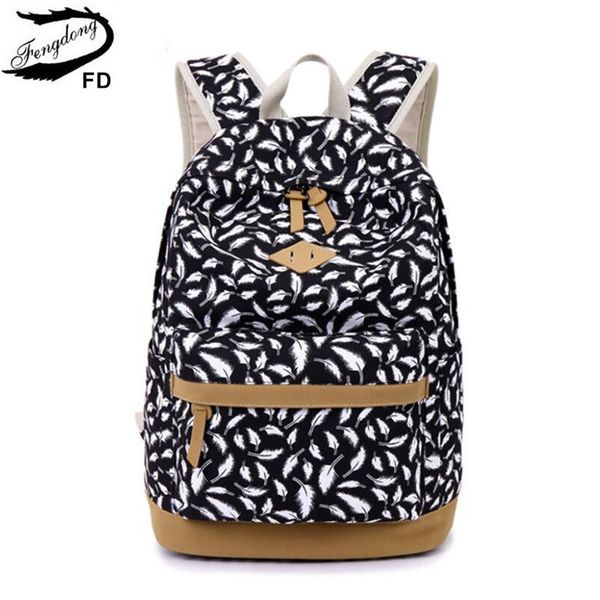fengdong children's backpack kids bag school bags for girls feather printing canvas backpack for lapbook bag girl schoolbag y18110107
fengdong children's backpack kids bag school bags for girls feather printing canvas backpack for lapbook bag girl schoolbag y18110107
