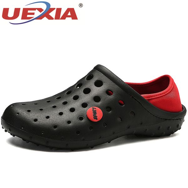 uexia summer men's garden clogs slippers eva casual fashion non slip sandals for men flip flops mens lightly slippers mule clog, Black
uexia summer men's garden clogs slippers eva casual fashion non slip sandals for men flip flops mens lightly slippers mule clog, Black
