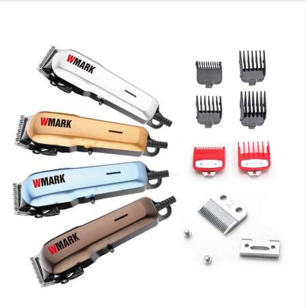 wmark professional wired hair trimmer 6000-6500rm dc motor sharp and light blade set with 6 size guide comb ng-555
wmark professional wired hair trimmer 6000-6500rm dc motor sharp and light blade set with 6 size guide comb ng-555