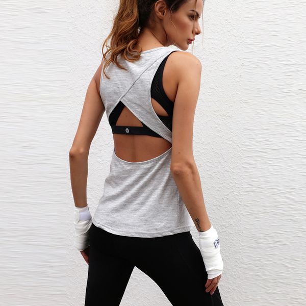 letter tank women backless round neck loose t shirt ladies vest singlets camisole cotton slim ladies thin vest, White
letter tank women backless round neck loose t shirt ladies vest singlets camisole cotton slim ladies thin vest, White