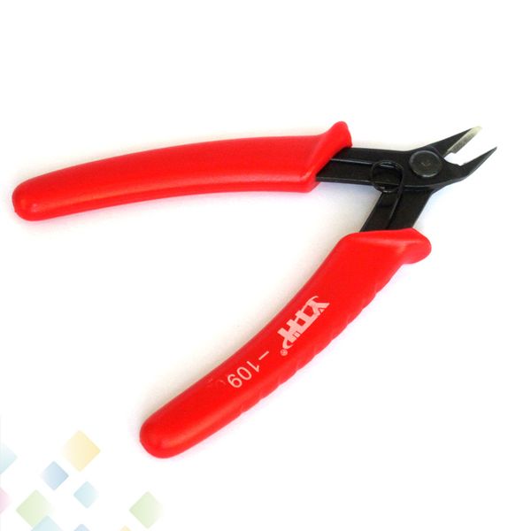 125mm YTH-109 Crimping Plier Snip Mini Electronic Cutter Hand Tool Red Handle YTH109 Cutter Light weight thin profile DHL Free
125mm YTH-109 Crimping Plier Snip Mini Electronic Cutter Hand Tool Red Handle YTH109 Cutter Light weight thin profile DHL Free