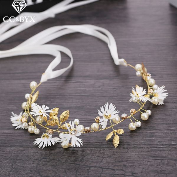 cc wedding jewelry hairbands headbands pearl engagement hair accessories for bridal small daisy flower beads party beach m064, Golden;white
cc wedding jewelry hairbands headbands pearl engagement hair accessories for bridal small daisy flower beads party beach m064, Golden;white