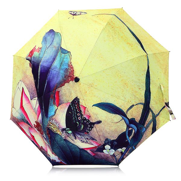 creative illustration butterfly flowers women rain sun umbrella 3 folding 8 rib sunshade wind resistant frame lady umbrellas
creative illustration butterfly flowers women rain sun umbrella 3 folding 8 rib sunshade wind resistant frame lady umbrellas