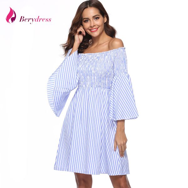 berydress causal striped women dress slash neck off shoulder light blue stretchy vestidos autumn party a-line red dresses, White;black
berydress causal striped women dress slash neck off shoulder light blue stretchy vestidos autumn party a-line red dresses, White;black