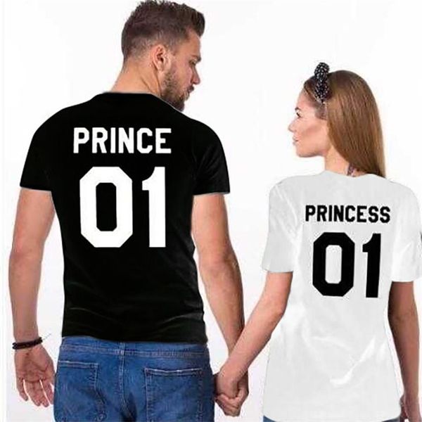 2018 couple summer t shirt prince princess 01 leer print t-shirt tees short sleeve lovers couple shirt women man tee, White
2018 couple summer t shirt prince princess 01 leer print t-shirt tees short sleeve lovers couple shirt women man tee, White