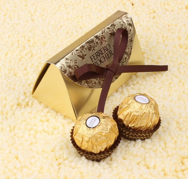 

Свадебные сувениры и подарки Baby Shower Бумажная коробка конфет Ferrero Rocher Коробки Свад