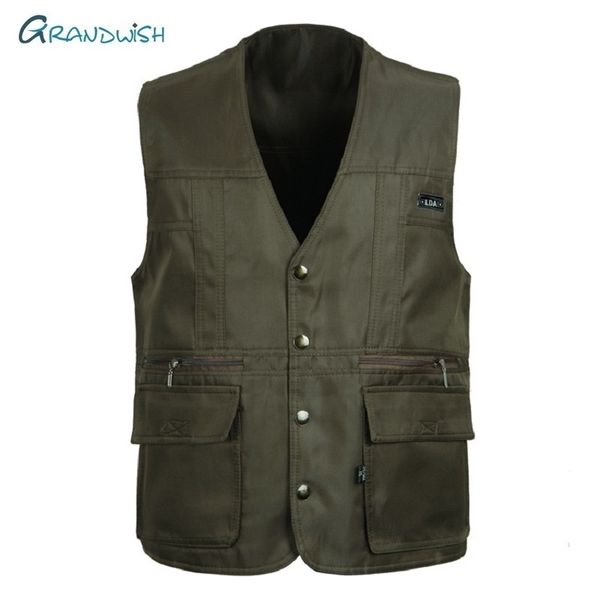 grandwish men vests sleeveless unloading fashion waistcoat with many pockets male jacket mens solid tactical vest,da754, Black;white
grandwish men vests sleeveless unloading fashion waistcoat with many pockets male jacket mens solid tactical vest,da754, Black;white