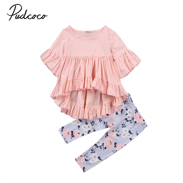 pudcoco cute toddler kids girl clothes ruffles irregular tops+floral pant legging 2pcs outfit children clothing set princes suit, White
pudcoco cute toddler kids girl clothes ruffles irregular tops+floral pant legging 2pcs outfit children clothing set princes suit, White