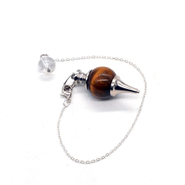 new arrival tiger eye pendulum hypnosis round shape necklace silver plated natural stone necklaces pendant jewelry for women, Black
new arrival tiger eye pendulum hypnosis round shape necklace silver plated natural stone necklaces pendant jewelry for women, Black