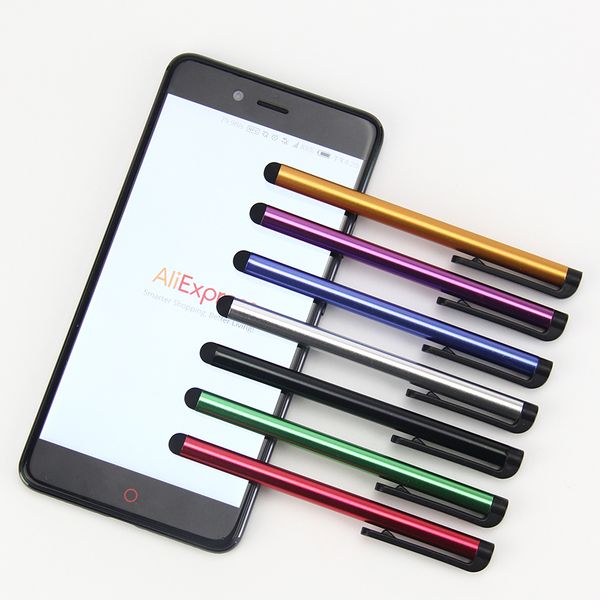 universal capacitive stylus pen for iphone 6 5 5s touch pen for cell phone for tablet different colors 3000pcs/lot
universal capacitive stylus pen for iphone 6 5 5s touch pen for cell phone for tablet different colors 3000pcs/lot