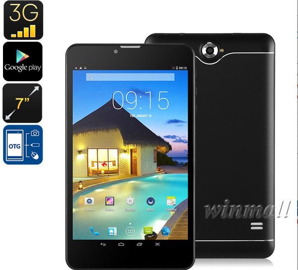 

8 inch 3g phone call tablet pc mtk6582 quad core 1gb/8gb ips 1280*800 screen android 4.4 metal body dual sim phablet