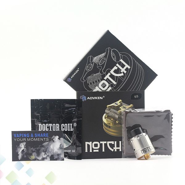 Original Advken Notch RDA Dual Posts Design Atomizer Side and Bottom Airflow-in-out System Tank fit 510 Mods Ecig DHL Free
Original Advken Notch RDA Dual Posts Design Atomizer Side and Bottom Airflow-in-out System Tank fit 510 Mods Ecig DHL Free