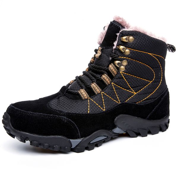 thick sole non-slip outdoor winter warm men hiking shoes sneakers footwear male camping mountain shoes man snow boots walking, Black
thick sole non-slip outdoor winter warm men hiking shoes sneakers footwear male camping mountain shoes man snow boots walking, Black