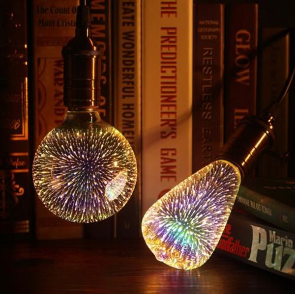led light bulb 3d decoration bulb e27 6w 110-220v holiday lights st64 g95 g80 g125 a60 novelty christmaslamp lamparas
led light bulb 3d decoration bulb e27 6w 110-220v holiday lights st64 g95 g80 g125 a60 novelty christmaslamp lamparas