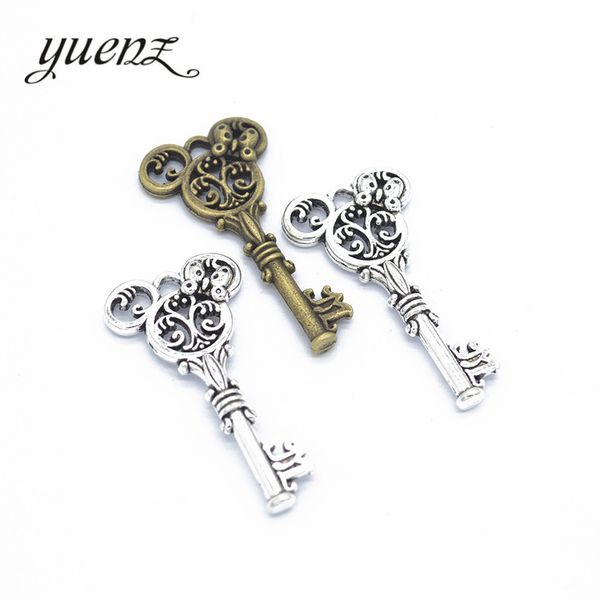 yuenz 7pcs fashion metal alloy key charms pendant bracelets necklace jewelry making accessories diy o210, Bronze;silver
yuenz 7pcs fashion metal alloy key charms pendant bracelets necklace jewelry making accessories diy o210, Bronze;silver