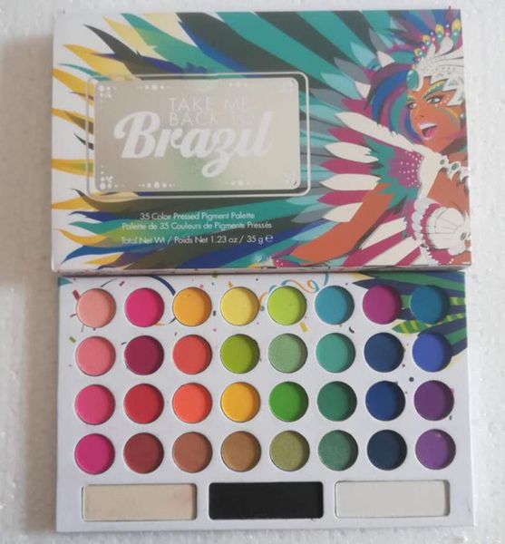 Newest Hot Brand Makeup Palette 35Colors eye shadow TAKE ME BACK TO BRAZIL EyeShadow Palette Eye Cosmetics
Newest Hot Brand Makeup Palette 35Colors eye shadow TAKE ME BACK TO BRAZIL EyeShadow Palette Eye Cosmetics