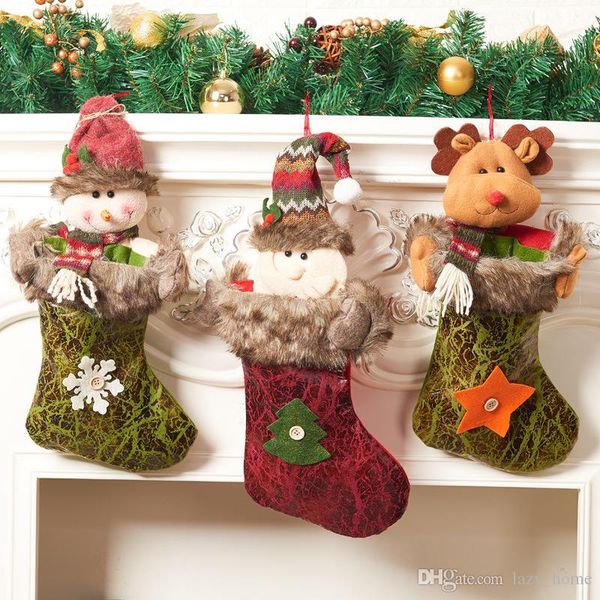 christmas stockings candy bags snowman elk santa claus gift bags for children christmas tree hanging ornament christmas decoration
christmas stockings candy bags snowman elk santa claus gift bags for children christmas tree hanging ornament christmas decoration