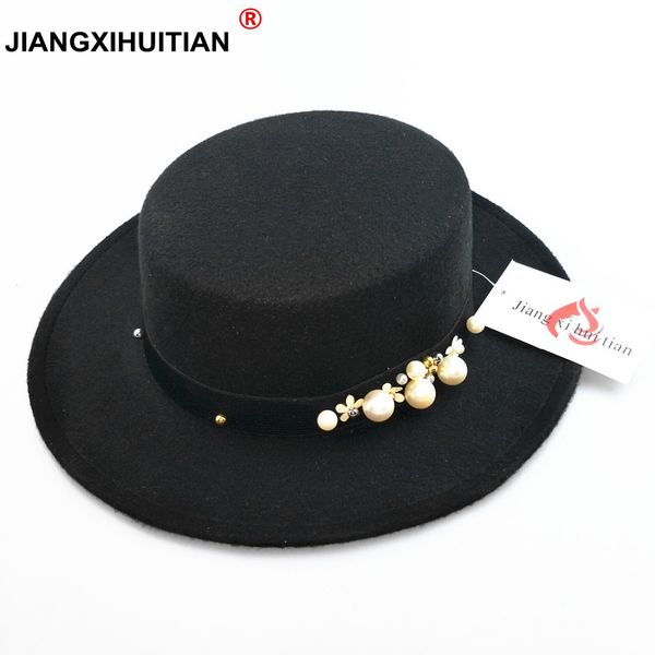 2017 new pearl chapeau femme vintage fashionable black felt fedora hat men sombrero bowler trilby hats for women, Blue;gray
2017 new pearl chapeau femme vintage fashionable black felt fedora hat men sombrero bowler trilby hats for women, Blue;gray