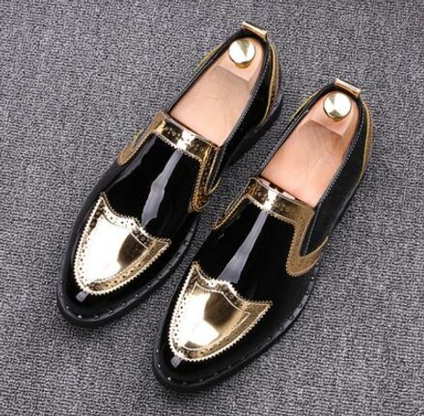 men's shoes fashion gold genuine leather casual driving oxfords flats shoes mens loafers moccasins italian shoes for men eur37-44 ax397, Black
men's shoes fashion gold genuine leather casual driving oxfords flats shoes mens loafers moccasins italian shoes for men eur37-44 ax397, Black