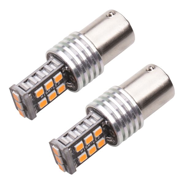 2pcs bau15s py21w ba15s 1156 s25 led 2835 15smd bulbs for car turn signal lights brake lamp amber canbus dc 12v no hyper flash
2pcs bau15s py21w ba15s 1156 s25 led 2835 15smd bulbs for car turn signal lights brake lamp amber canbus dc 12v no hyper flash