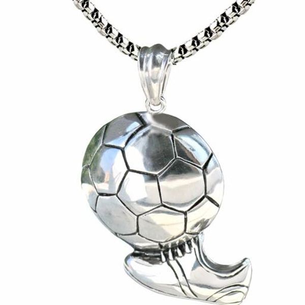 6pcs sporty football and shoes stainless steel charm pendant necklace titanium steel street punk necklace for men fathers day gifts, Silver
6pcs sporty football and shoes stainless steel charm pendant necklace titanium steel street punk necklace for men fathers day gifts, Silver