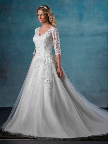 beauty white v-neck half sleeves applique princess wedding dresses bridal pageant dresses wedding attire dresses custom size 2-16 kf913111
beauty white v-neck half sleeves applique princess wedding dresses bridal pageant dresses wedding attire dresses custom size 2-16 kf913111