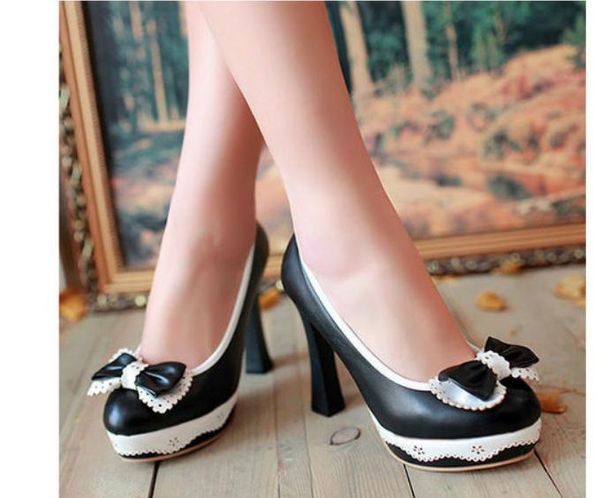 send 2018 new style korean shallow mouth high heel waterproof table coarse heel thick bottom women's shoes, Black
send 2018 new style korean shallow mouth high heel waterproof table coarse heel thick bottom women's shoes, Black