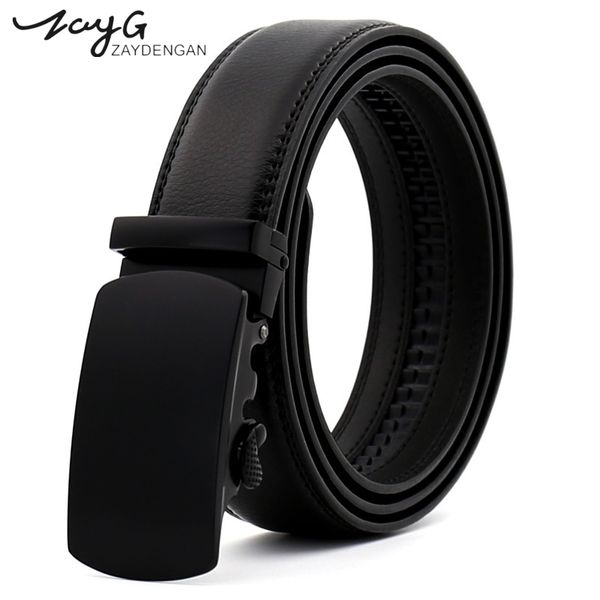 zayg men simple business style belt designer leather strap men classic automatic buckle belts for black belt, Black;brown
zayg men simple business style belt designer leather strap men classic automatic buckle belts for black belt, Black;brown