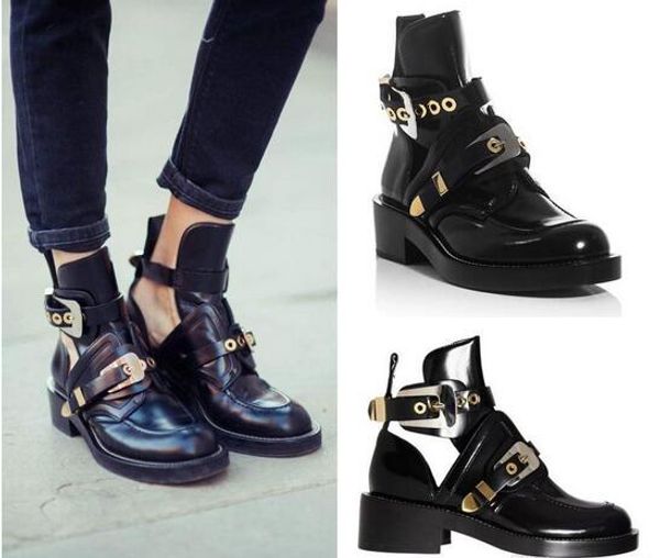 2018 Punk Style Womens Motorcycle Boots Buckle Shoes Real Leather Ankle Riding Booties
2018 Punk Style Womens Motorcycle Boots Buckle Shoes Real Leather Ankle Riding Booties