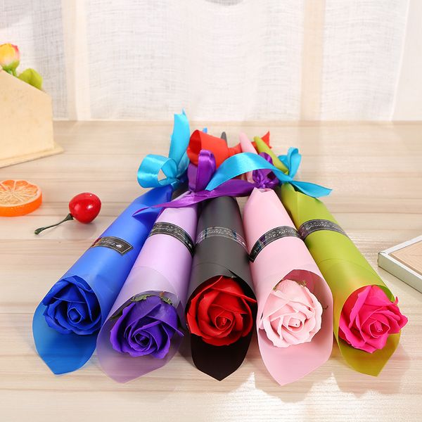 single rose soap fake flowers valentines day gift artificial flowers wedding decoration soap flowers for women lady girls
single rose soap fake flowers valentines day gift artificial flowers wedding decoration soap flowers for women lady girls