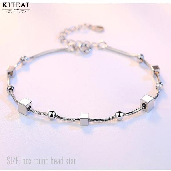 kiteal classic five-pointed square round beads silver 925 bracelets for women new arrival charm bracelets & bangles vbs4084, Golden;silver
kiteal classic five-pointed square round beads silver 925 bracelets for women new arrival charm bracelets & bangles vbs4084, Golden;silver
