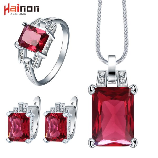whole salecreated red cz jewelry set for wedding bridal gift fashion 2017 women crystal necklace earring ring silver color jewelry
whole salecreated red cz jewelry set for wedding bridal gift fashion 2017 women crystal necklace earring ring silver color jewelry