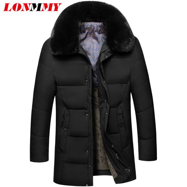 lonmmy fake fur collar long style mens winter parkas thick warm winter jacket men coat parka male down duck black business 5xl
lonmmy fake fur collar long style mens winter parkas thick warm winter jacket men coat parka male down duck black business 5xl