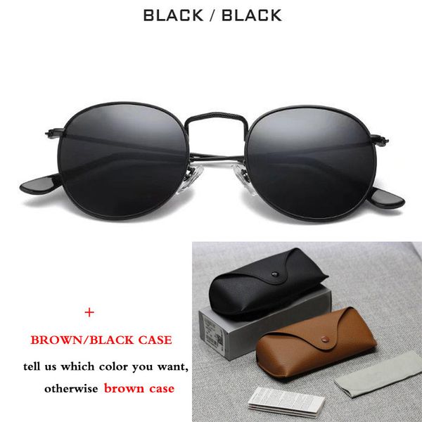 new classic 3447 round metal style sunglasses men women vintage retro brand design sun glasses oculos de sol with brown case, White;black
new classic 3447 round metal style sunglasses men women vintage retro brand design sun glasses oculos de sol with brown case, White;black