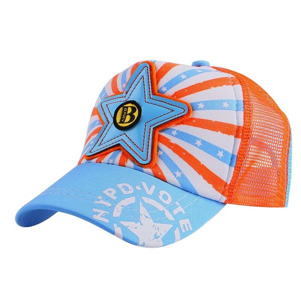 children boys and girls mesh summer baseball cap 2018 new fashion children's hat, Blue;gray
children boys and girls mesh summer baseball cap 2018 new fashion children's hat, Blue;gray