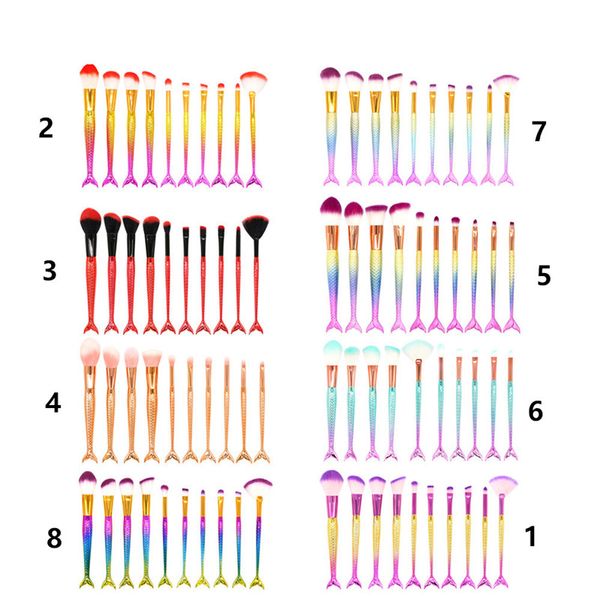 10pcs mermaid makeup brush set 3d pattern mermaid makeup brush gradient blue fishtail eyeshadow brush tools epacket free
10pcs mermaid makeup brush set 3d pattern mermaid makeup brush gradient blue fishtail eyeshadow brush tools epacket free