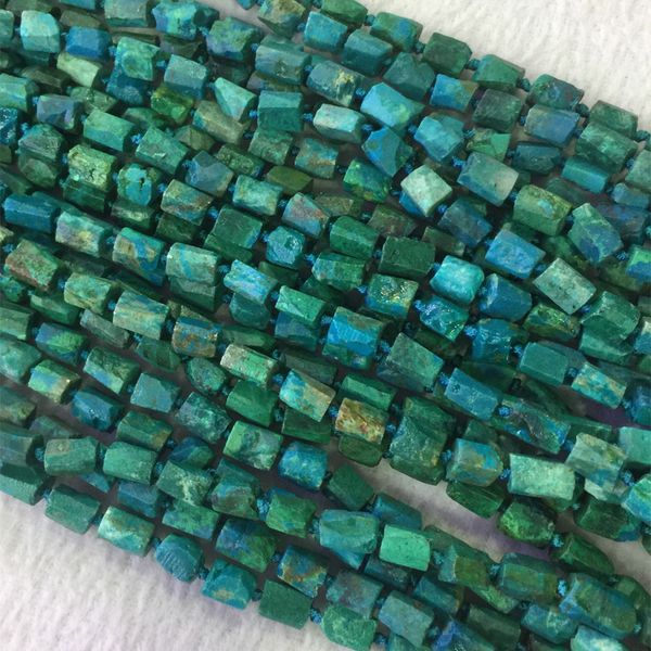 natural genuine raw mineral green blue chrysocolla rough matte faceted nugget form loose beads 6-8mm 15" 05494, Black
natural genuine raw mineral green blue chrysocolla rough matte faceted nugget form loose beads 6-8mm 15" 05494, Black