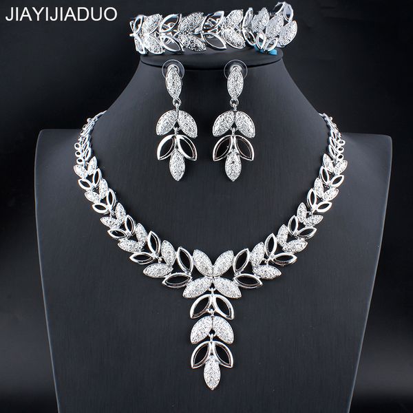 jiayijiaduo silver color wedding jewelry set 4ps leaf necklace earrings bracelet ring set for women's dresses accessories new, Slivery;golden
jiayijiaduo silver color wedding jewelry set 4ps leaf necklace earrings bracelet ring set for women's dresses accessories new, Slivery;golden