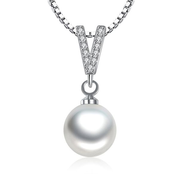 2018 white pearl pendant necklace with corrugated chain woman necklaces in amazon new arrival, Silver
2018 white pearl pendant necklace with corrugated chain woman necklaces in amazon new arrival, Silver