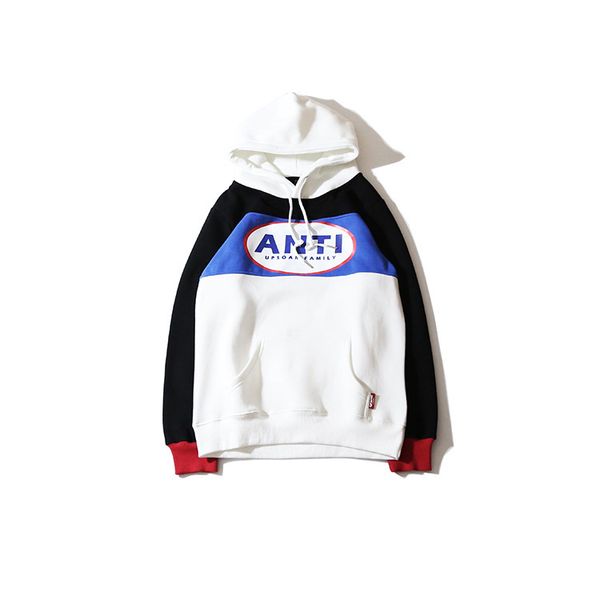 men's autumn winter fleece warm hoodies sweatshirts 2017 fashion patchwork letter print streetwear harajuku hip hop hoodie women, Black
men's autumn winter fleece warm hoodies sweatshirts 2017 fashion patchwork letter print streetwear harajuku hip hop hoodie women, Black