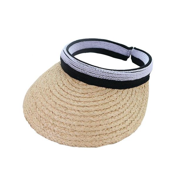 women folding large straw hat sun-block hat sun peaked cap for holiday travel beach climbing running, Black;white
women folding large straw hat sun-block hat sun peaked cap for holiday travel beach climbing running, Black;white