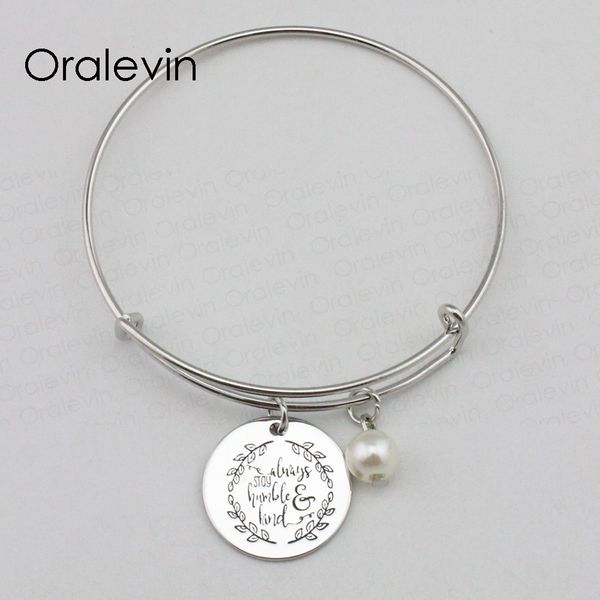 always stay humble kind inspirational hand stamped engraved custom pendant charm wire bracelet gift jewelry,10pcs/lot, #ln2282b, Black
always stay humble kind inspirational hand stamped engraved custom pendant charm wire bracelet gift jewelry,10pcs/lot, #ln2282b, Black