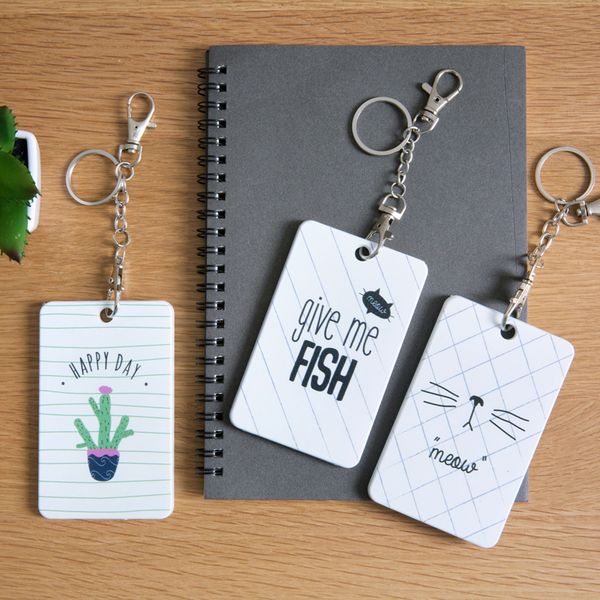cute cartoon card set student bus card cover key chain bus card protection cover cards sleeve
cute cartoon card set student bus card cover key chain bus card protection cover cards sleeve