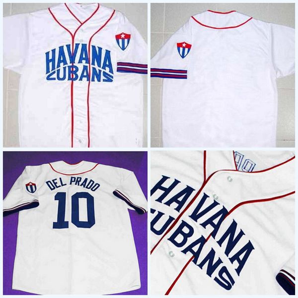 10 DEL PRADO HAVANA CUBANS BUTTON-DOWN RETRO Baseball Jersey CUBA NEW Movie Jersey All Stitched Mix Order High Quality
10 DEL PRADO HAVANA CUBANS BUTTON-DOWN RETRO Baseball Jersey CUBA NEW Movie Jersey All Stitched Mix Order High Quality