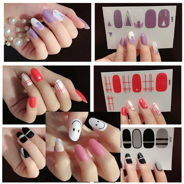 12 pcs/sheet purple red fake nail stickers tips full cover false manicure minimalism design smile japan nailart supplies new, Red;gold
12 pcs/sheet purple red fake nail stickers tips full cover false manicure minimalism design smile japan nailart supplies new, Red;gold