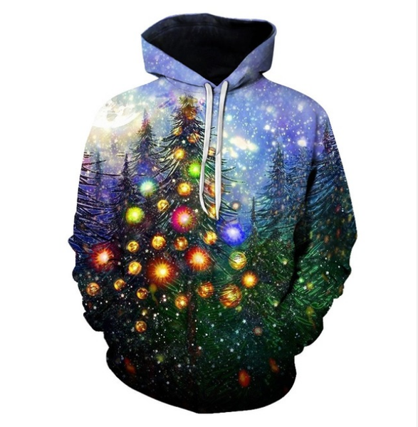 2018 new fashion couples men women hd christmas tree funny 3d print hoodies sweater sweatshirt jacket pullover clm022, Black
2018 new fashion couples men women hd christmas tree funny 3d print hoodies sweater sweatshirt jacket pullover clm022, Black