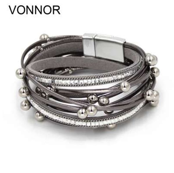 vonnor jewelry bracelets for women multi-layer leather rope with imitation pearl winding bracelets bangles dropshipping, Golden;silver
vonnor jewelry bracelets for women multi-layer leather rope with imitation pearl winding bracelets bangles dropshipping, Golden;silver